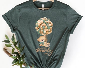 We Can Bearly Wait Baby Shower Shirts, Pregnancy Announcement Shirts, Baby Shower Shirts, Pregnancy Shirt,Baby Reveal Shirt,Gift for New Mom