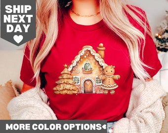 Gingerbread House Shirt, Gingerbread Christmas Shirt, Christmas Shirt, Christmas Cookies Shirt, Gingerbread Shirt, Christmas Family Shirt