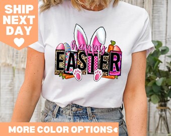 Happy Easter Shirt, Happy Easter Bunnies Shirt, Bunny Shirt, Easter Bunny Shirt, Cute Easter Shirt, Easter Family Shirt, Easter Matching Tee