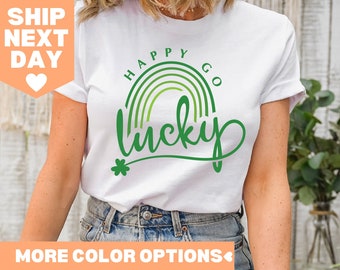 Lucky Shirt, St. Patrick's Day Shirt, Shamrock Shirt, Irish Shirt, St. Patty's Shirt, Irish Women Shirt, Women's St Patrick Day Shirt