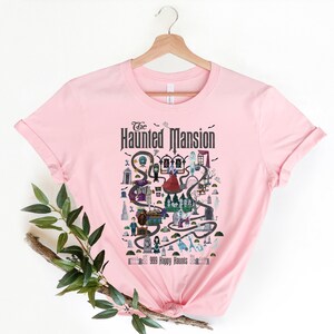 The Haunted Mansion Map Shirt, Foolish Mortal Shirt, Disney Halloween Matching Shirt, Halloween Shirt, Mickeys Not So Scary Halloween Party