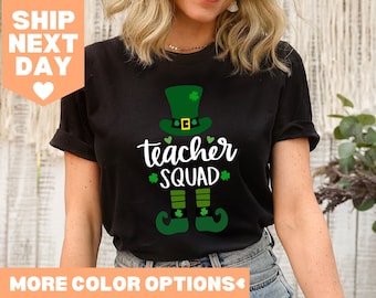 Teacher Squad Shirt, St Patricks Day Teacher Shirt, St. Patricks Day Shirt, St Patrick's Day Teacher Squad Shirt, Patricks Day Teacher Gift
