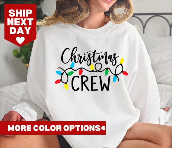 Christmas Crew Shirt, Family Christmas Pajamas, Family Christmas Shirts, Christmas Shirt, Christmas Lights Shirt,Christmas Family Crew Shirt