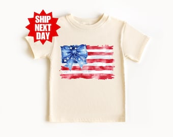 4th of July Kids Shirt, Kids American Flag Shirt, Memorial Day Shirt, Patriotic Kids Shirt, 4th Of July Toddler Shirt, Custom Kids Shirt