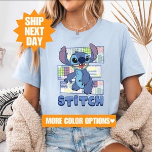 Stitch Shirt, Disney Stitch Shirt, Stitch Kids Shirt, Disney Castle Shirt,  Cute Stitch Shirt, Magic Kingdom Shirt, Stitch Disneyworld Shirt