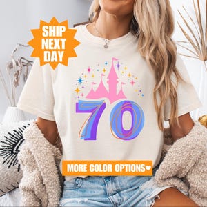 Disneyland 70th Anniversary Shirt, 70 Years of Magic Shirt, Disney Family Vacation Shirt, Disney Mickey Shirt, Disney Family Matching Shirt