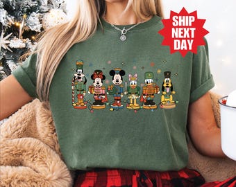 Mickey and Minnie Nutcracker Shirt, Disney Christmas Sweatshirt, Disney Snacks Shirt, Disneyland Christmas Shirt, Disney Xmas Family Shirt