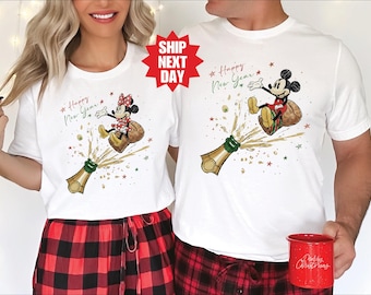 Disney Happy New Year Shirt, New Year Crew Shirt, Family New Year Trip, Disney New Year's Eve Shirt, Mickey New Year Shirt, Hello 2026 Shirt