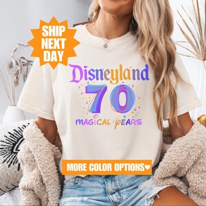 Disneyland 70th Anniversary Shirt, Disney Family Vacation Shirt, 70 Years of Magic Shirt, Disney Family Matching Shirt, Disney Mickey Shirt