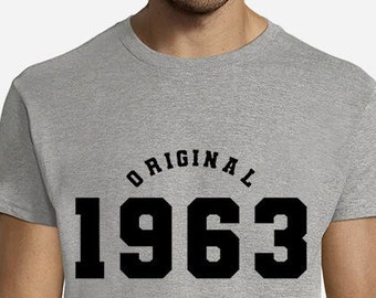 60e verjaardag T-shirt, 1963 T-shirt, verjaardagscadeau voor mannen, Limited Edition verjaardag T-shirt, verjaardag T-shirt cadeau