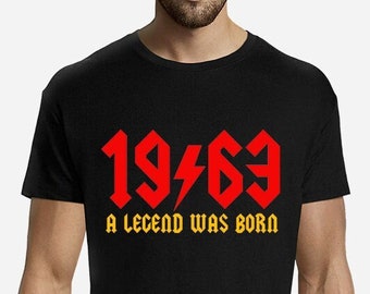 60e verjaardag T-shirt, 1963 T-shirt, verjaardagscadeau voor mannen, Limited Edition verjaardag T-shirt, verjaardag T-shirt cadeau