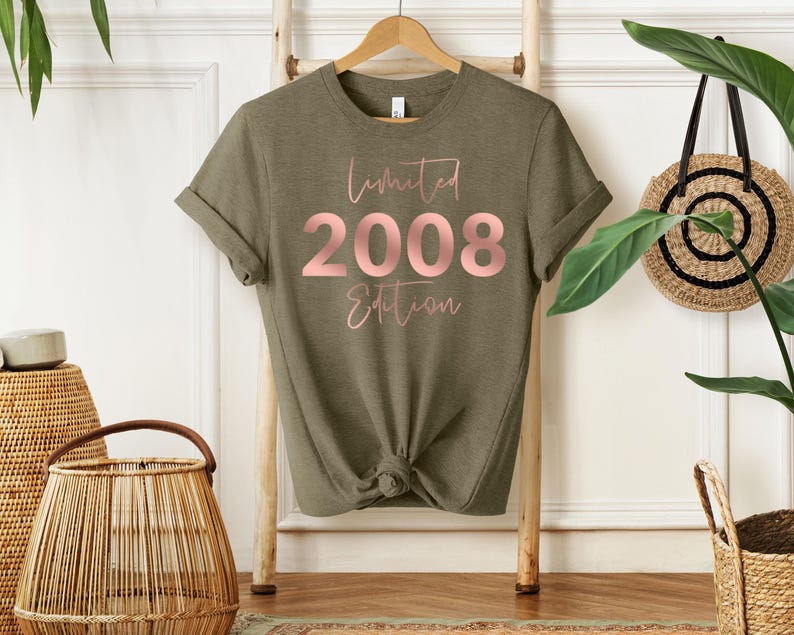 18th Birthday T-Shirt: Limited Edition, Soft Cotton GREEN