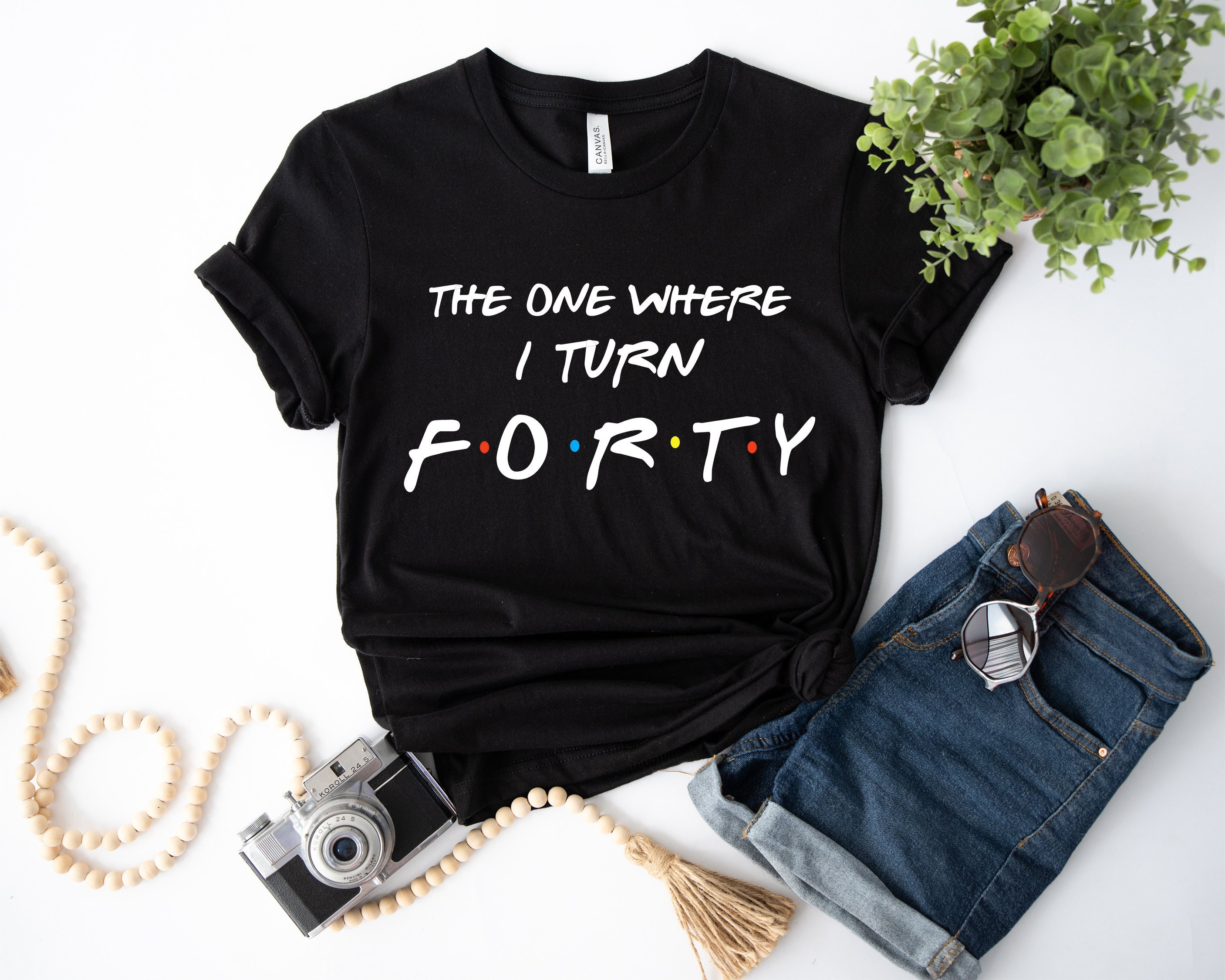 40Th Birthday T Shirt 2023, Gifts For Women Men, Party Shirt, Gift Mum, New Year