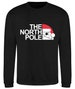 Christmas Jumper The North Pole Jumper, xmas jumpers, xmas gift for him, gift for her 