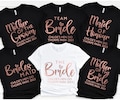 Personalised Hen Party T Shirts, Team Bride T Shirt, Hen Party Shirts, Bachelorette Party Shirts, Bachelorette Shirts, Bachelorette Gifts product logo
