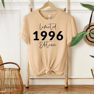 30th Birthday T-Shirt Gift: Ultra-Soft Cotton, Unisex Fit sand