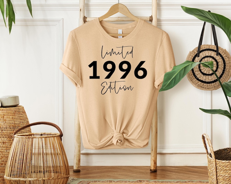 30th Birthday T-Shirt Gift: Ultra-Soft Cotton, Unisex Fit sand