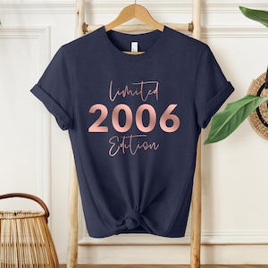 18th birthday gift girl, 18th birthday shirt , 18th birthday t shirt NAVY