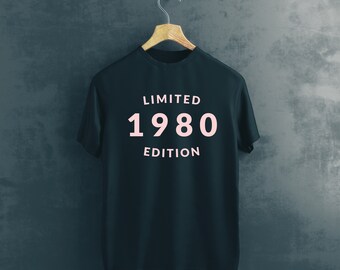 Born 1980 Tshirt | Etsy UK