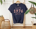 1976 Birthday TShirt UK, 50th Birthday Gifts for Women, 50th Birthday Tshirt, Vintage 1976 Birthday Shirt, Birthday Gift for Mum Grandpa product logo