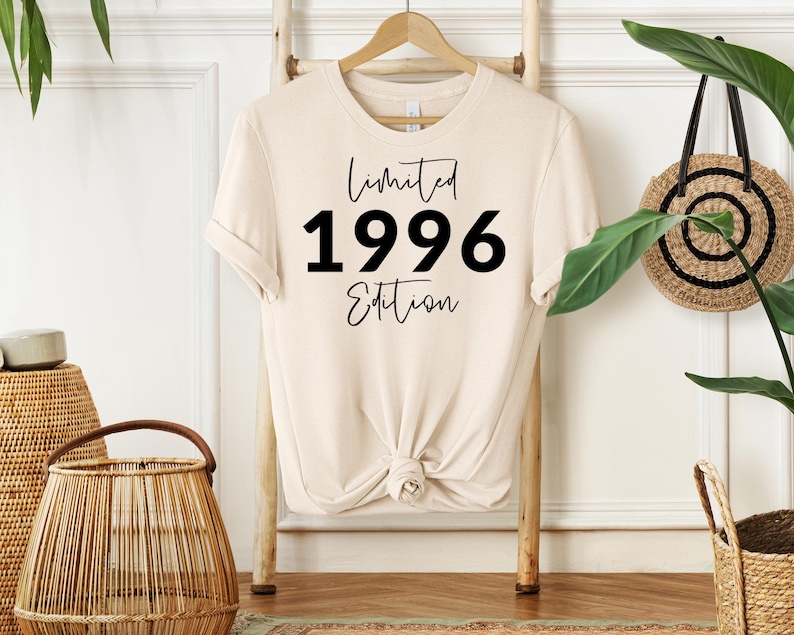 30th Birthday T-Shirt Gift: Ultra-Soft Cotton, Unisex Fit natural