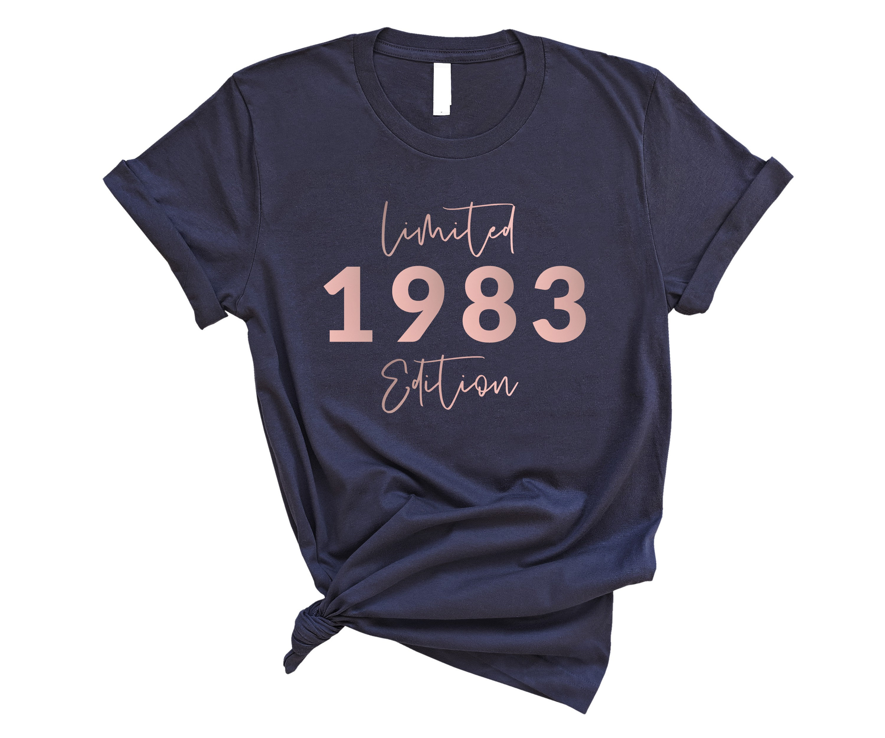 Ladies 40Th Birthday T Shirt Uk, Vintage 1983 Shirts, Lockdown Gifts 2023, For Women Gift Man