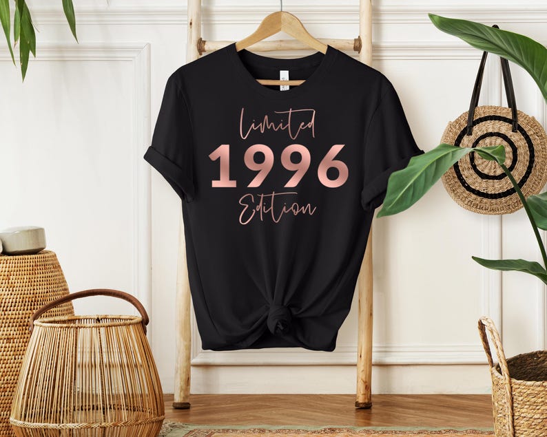 30th Birthday T-Shirt Gift: Ultra-Soft Cotton, Unisex Fit black