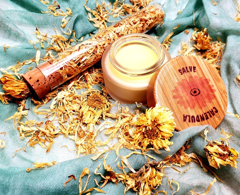 Organic Calendula Eczema Cream Etsy