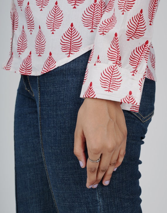 Camisas recortadas sale