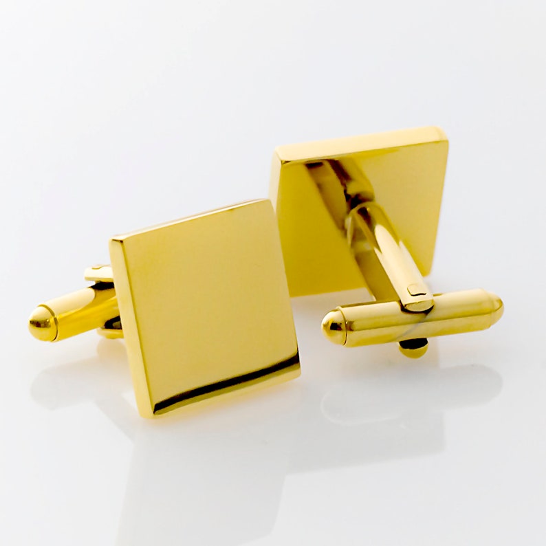 gift for him for boyfriend husband Monogrammed black cufflinks any message