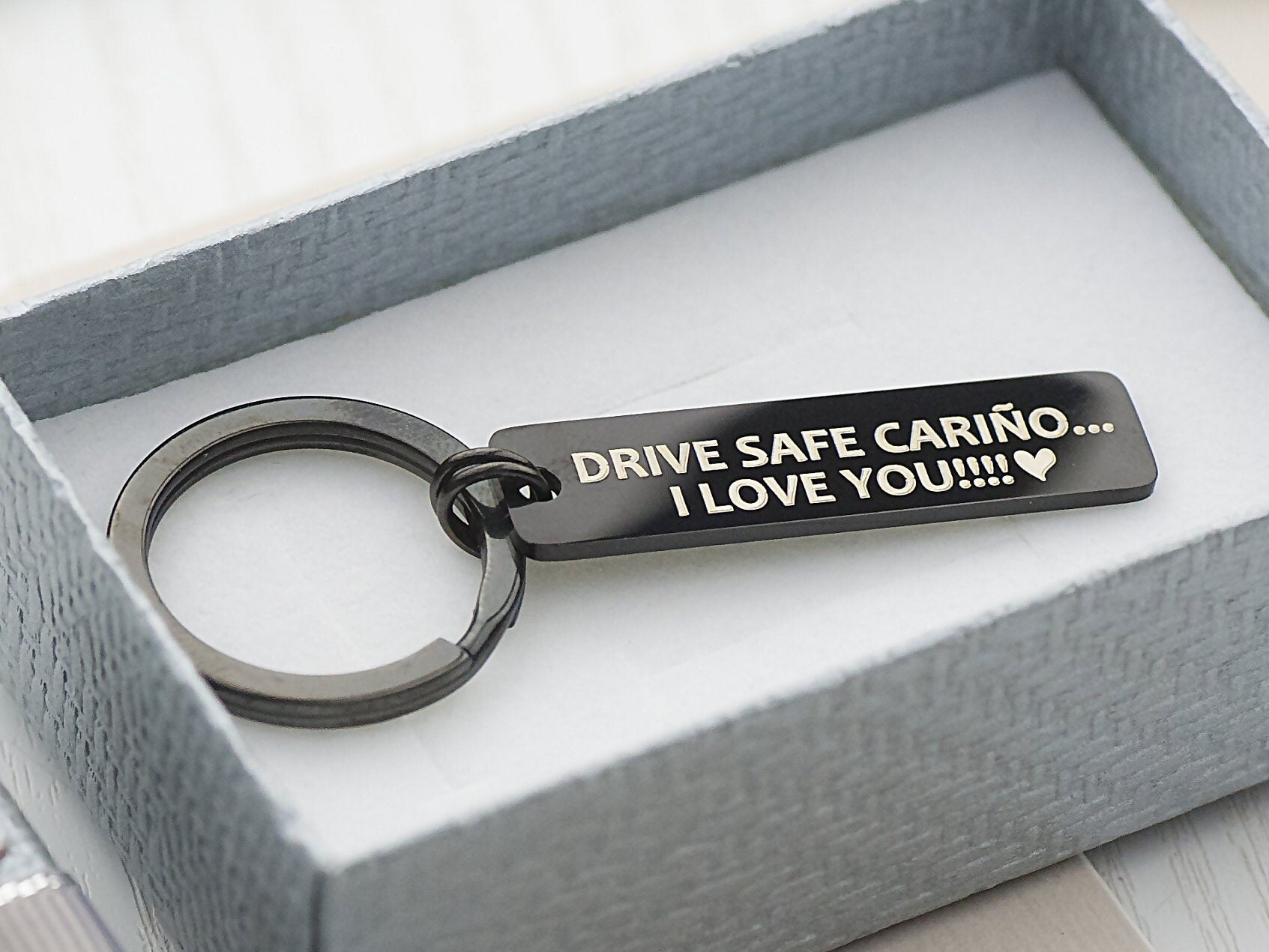 Best friend keychain custom engraved boyfriend gift Etsy