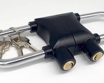 Esposas rígidas de alta seguridad para transporte, esposas rígidas de alta resistencia, candado para escapismo, Locksport