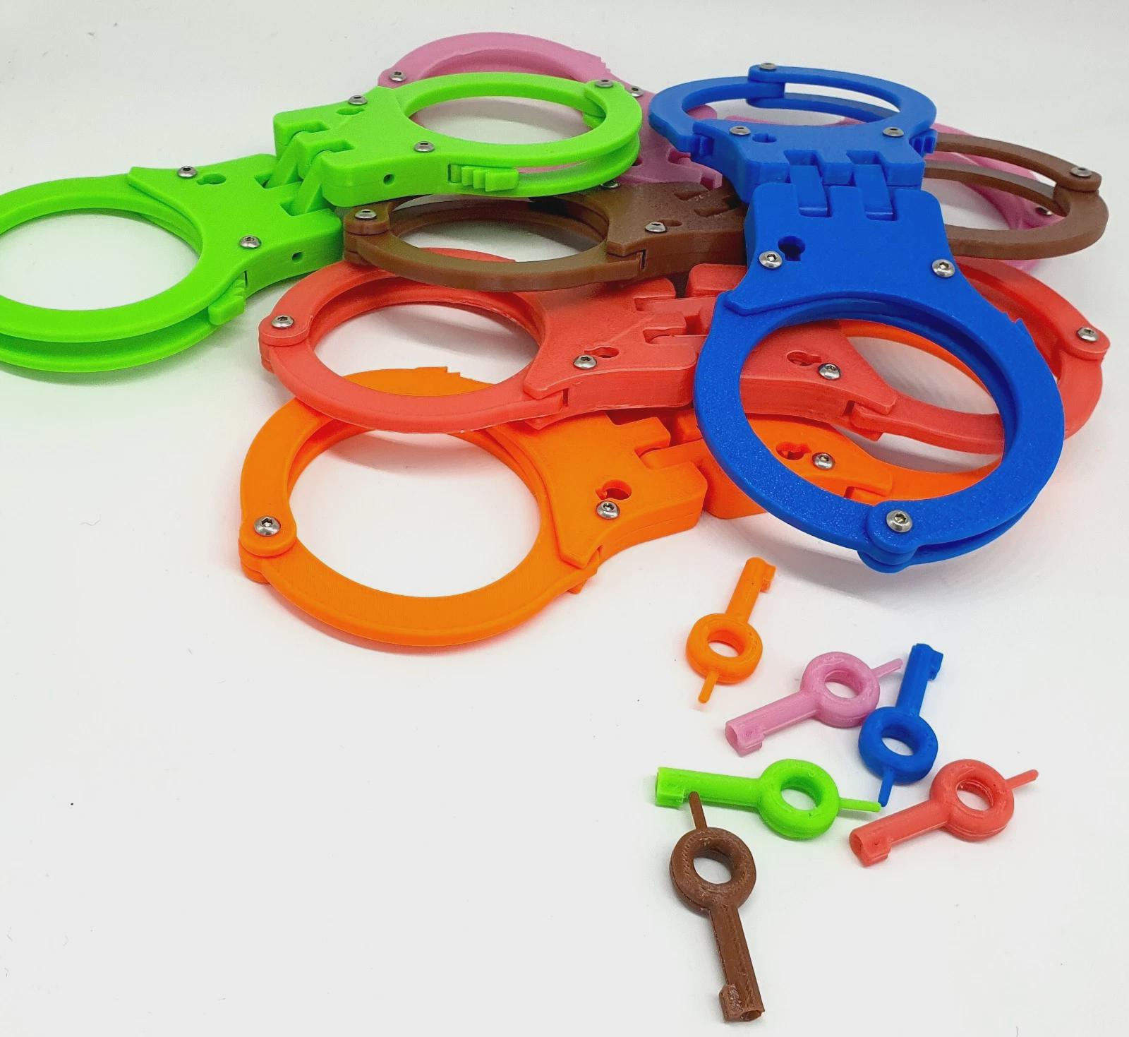 Speedcuffs Rear Stack Blue Hinged Training Handcuffs Speedcuffs TCH Rigid Quickcuffs Cosplay ...