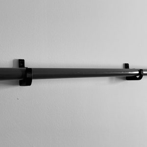 Minimalist katana wall bracket