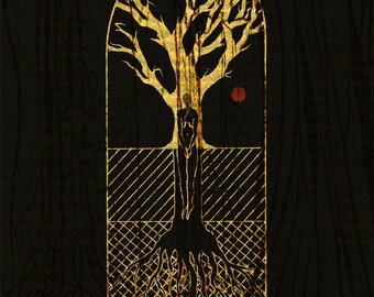 The endless tree > Illustrated book, Poetry, Alchemy, Narrative drawing, Onirism, Small edition