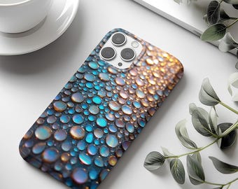 Pearl Phonecase iPhone 16 15 14 13 Pro, Iridescent Shiny Abalone Shell Case, Aesthetic Kawaii Pearlescent Phonecase, Samsung Galaxy Case