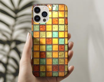 Retro Vintage Phonecase for iPhone 13 14 15 16 17 & Samsung S25, S24, S23 Galaxy Cases iPhone, Pixel Phone Case, Artistic Groovy 70s Style