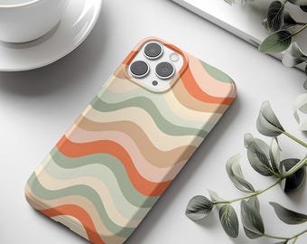 Retro Patterned Phone Case for iPhone 13, 14, 15, 16 Samsung S25, S24, S23, Pixel, Cute Vintage Phonecase, Aesthetic Phone Case