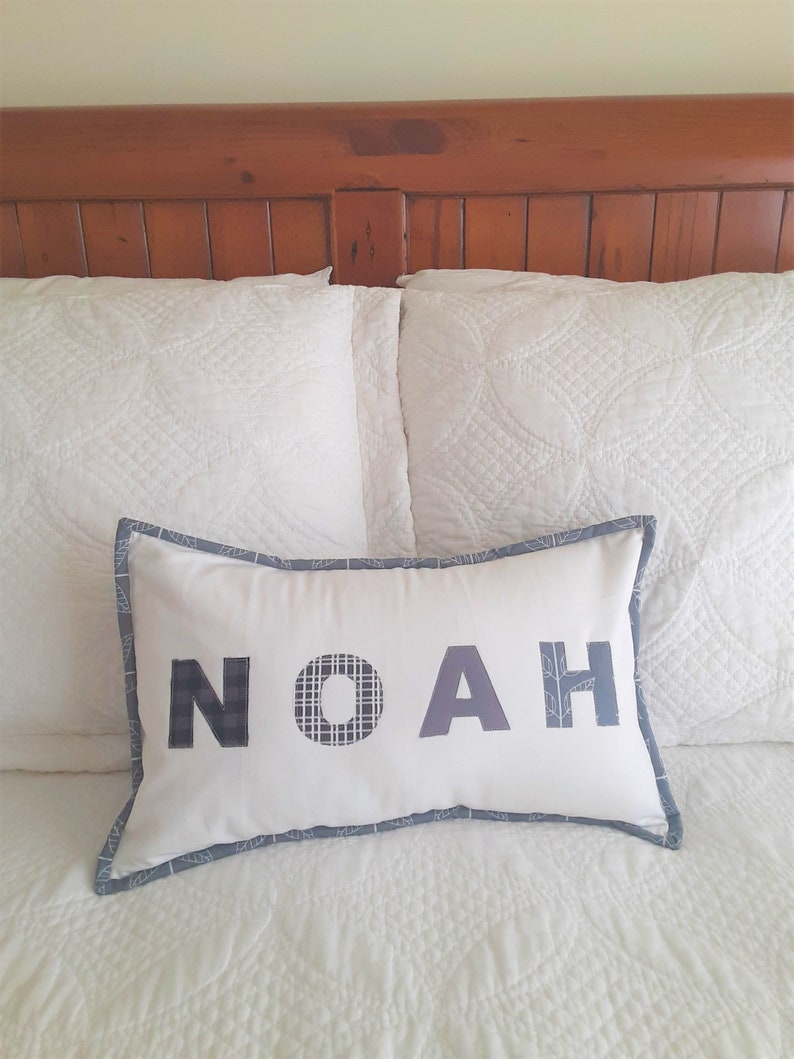 Personalized Name Pillow Custom Kids and Nursery Decor Etsy