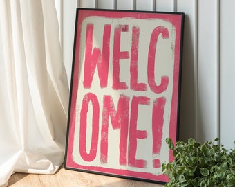 WELCOME! print | digital download
