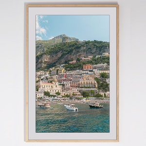 Positano - Italy - Ocean - Photography Print - Printable Art - Amalfi Coast - Italy Photography - Europe Photography - Italy Print - Coastal