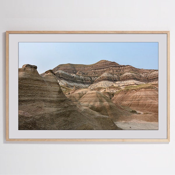 Hoodoos - Badlands - Drumheller - Photographie Print - Art imprimable - Canyon Photography - Nature Photography - Canada Photography