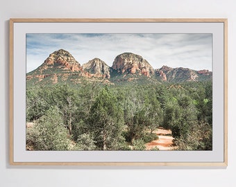 Coconino National Forest  - Sedona - Nature Photography, Mountain Landscape, Desert Print, Southwestern, Desert Photography, Boho Wall Decor