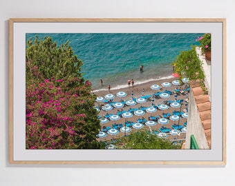 Positano - Italy - Ocean - Photography Print - Printable Art - Amalfi Coast - Italy Photography - Europe Photography - Italy Print - Coastal