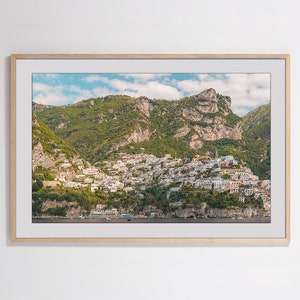Positano - Italy - Ocean - Photography Print - Printable Art - Amalfi Coast - Italy Photography - Europe Photography - Italy Print - Coastal