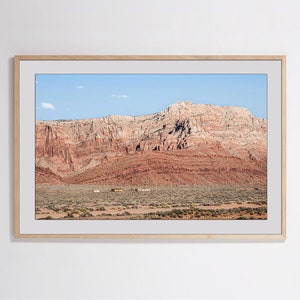 Cliff Sides Outside Page Arizona Nature Wall Art, Mountain Landscape, Desert Print, Southwestern, Arizona Desert Wall Art, Boho Wall Decor