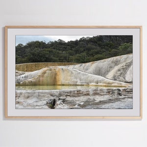 Hierve el Agua - Oaxaca Mexico Wall Art, Landscape Photography, Nature Photography, Mexico travel photography, Travel Photo, Home Decor