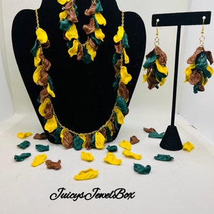 Polymer Clay 3-piece Leaf Set