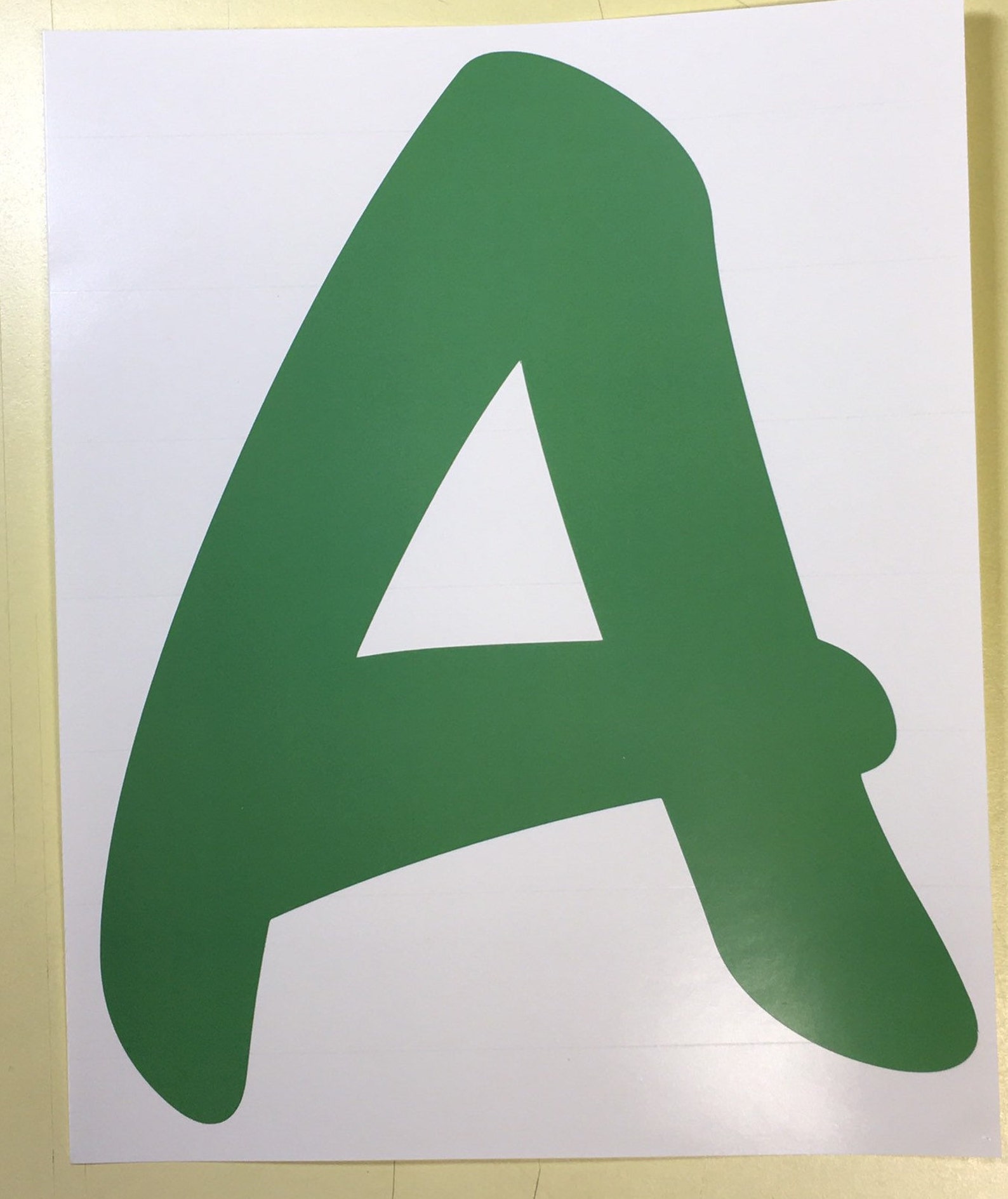 Custom Letters in EXTRA LARGE Vinyl Stickers / Name in Vinyl Etsy