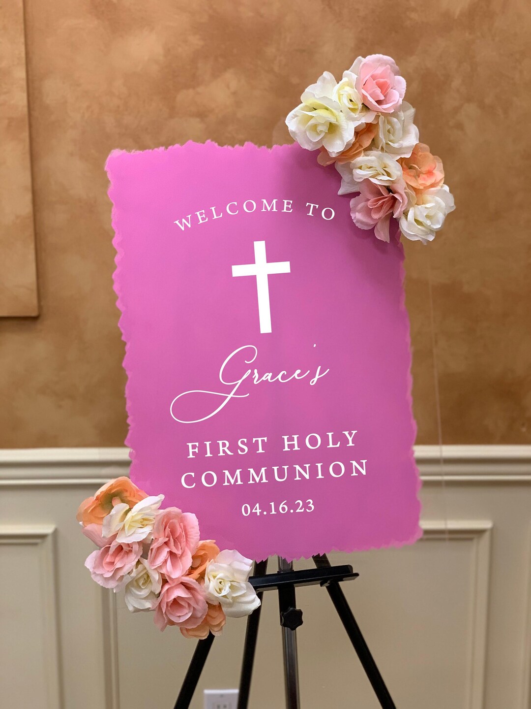 Holy Communion Sign / First Holy Communion Decorations / Holy Communion